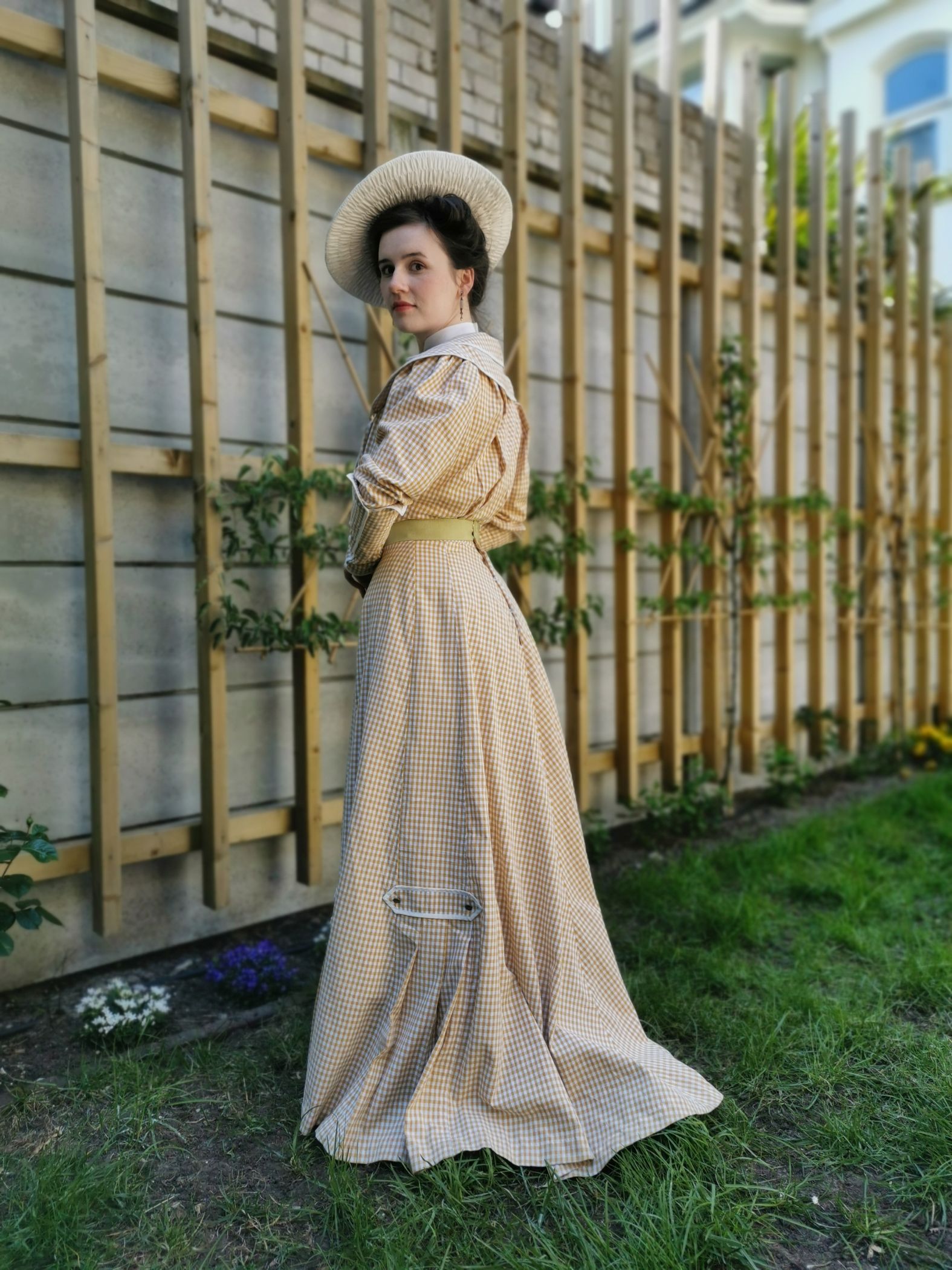 1905 Gingham Dress – Empress of Buttons